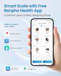RENPHO Smart Bluetooth Scale for Weight & Body Analysis