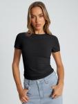 Women’s Slim Fit Crop Top for Gym Workouts