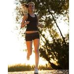 Women's Cotton Racerback Crop Tank Tops - 4 Pack