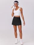 Women’s V-Waist Tennis Skirt with Pockets