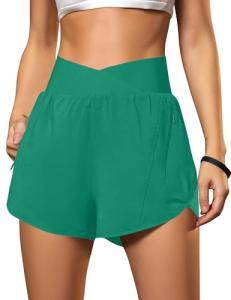 High Waisted Women's Athletic Workout Shorts