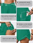 High Waisted Women's Athletic Workout Shorts