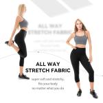Buttery Soft High Waisted Capri Leggings for Women