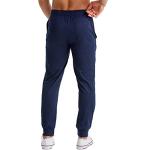 Men's Cotton Joggers with Pockets - Athletic Navy