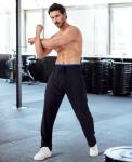 Men's Athletic Sweatpants with Zipper Pockets - 5 Pack