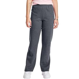 Hanes Women's Open Bottom Fleece Sweatpants, Slate