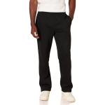 Men's Fleece Open Bottom Sweatpants - Black, Medium