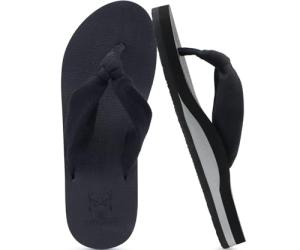 Arch Support Flip Flops for Women - Size 10