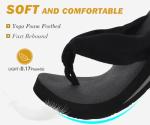 Arch Support Flip Flops for Women - Size 10