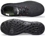 Men's Quick-Drying Aqua Shoes, All Black, Size 9