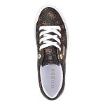 Guess Women's Loven3 Sneakers in Brown Multi