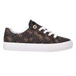 Guess Women's Loven3 Sneakers in Brown Multi