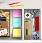 Collapsible Drawer Organizer Set for Undergarments