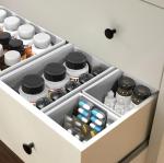 Collapsible Drawer Organizer Set for Undergarments
