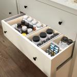 Underwear Drawer Organizer Set of 6 - Beige