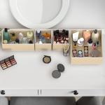 Underwear Drawer Organizer Set of 6 - Beige