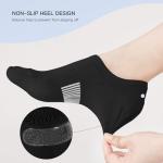 BUDERMMY Women's No Show Athletic Socks - 5 Pairs