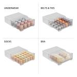 Underwear Drawer Organizer with Stackable Dividers