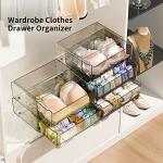 Underwear Drawer Organizer with Stackable Dividers