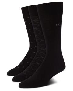 Calvin Klein Men's Athletic Crew Socks - 3 Pack