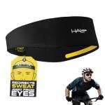 Halo II Black Sweatband Headband for Workouts