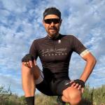 Halo II Black Sweatband Headband for Workouts