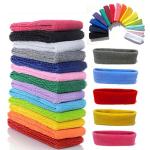 Yeshan 12 Pack Stretchy Athletic Sweatbands