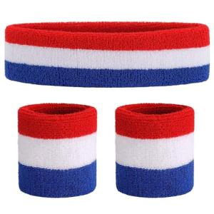 ONUPGO Premium Moisture-Wicking Sweatband Set