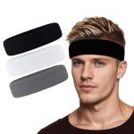 Moisture-Wicking Terry Sweatband for Gym and Sports