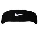 Nike Swoosh Headband in Black and White
