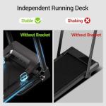 UMAY Folding Incline Treadmill with Pulse Sensors