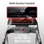 UMAY Folding Incline Treadmill with Pulse Sensors