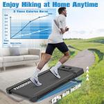 PACEROCKER Under Desk Treadmill with Auto Incline