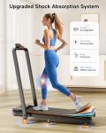 Portable Walking Pad Treadmill with 8% Incline