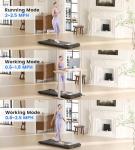 DeerRun 2-in-1 Under Desk Treadmill with Remote