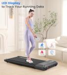 DeerRun 2-in-1 Under Desk Treadmill with Remote