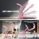 FUNMILY Folding Treadmill with Incline and Smart Features