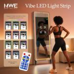 32" Smart Gym Mirror with Touchscreen & Apps