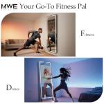 32" Smart Gym Mirror with Touchscreen & Apps