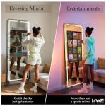 32" Smart Gym Mirror with Touchscreen & Apps