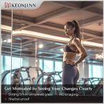 Keonjinn Full Length Workout Mirror for Home Gym