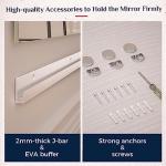 Keonjinn Full Length Workout Mirror for Home Gym