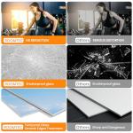 ROOMTEC 48"x32" Frameless Fitness Wall Mirror