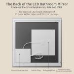 Koonmi 47"x47" LED Wall Gym Mirror