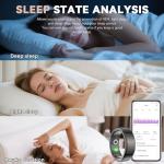 Smart Fitness Tracker Ring for Men and Women