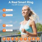 Smart Fitness Ring with Free App Subscription