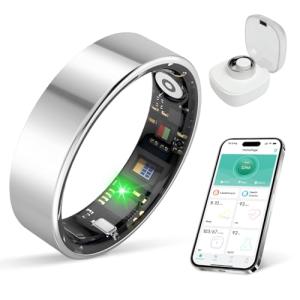 BIEMHA Smart Ring: Heart Rate & Sleep Tracker