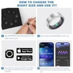 SEEKZERO Smart Ring - Sleep, Activity, Heart Rate Tracker