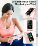 Fitness Tracker Smart Watch with Heart Rate Monitor