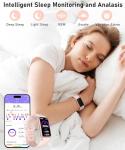 Fitness Tracker Smart Watch with Heart Rate Monitor
